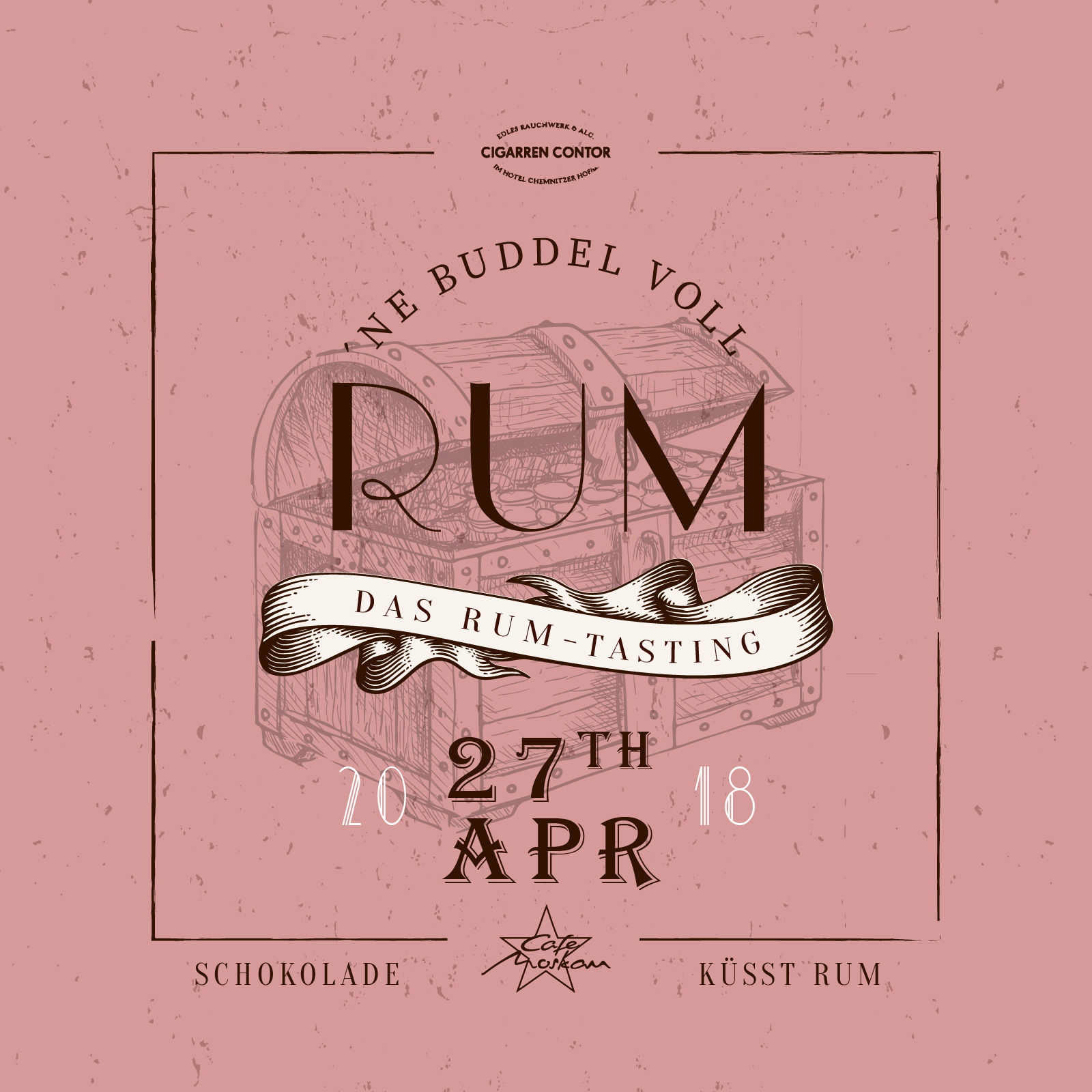 'Ne Buddel voll Rum - Das Rum-Tasting  Angebote Cafe Moskau